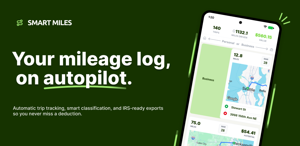 Smart Miles app preview